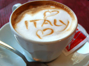 cappuccino love Italy