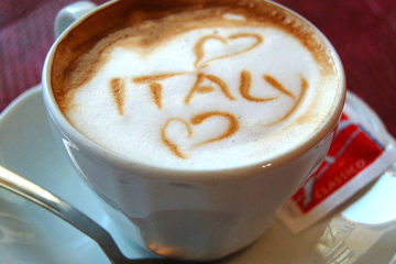 cappuccino love Italy