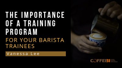 Barista training