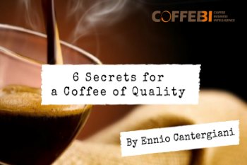 the secrets for a coffee of quality