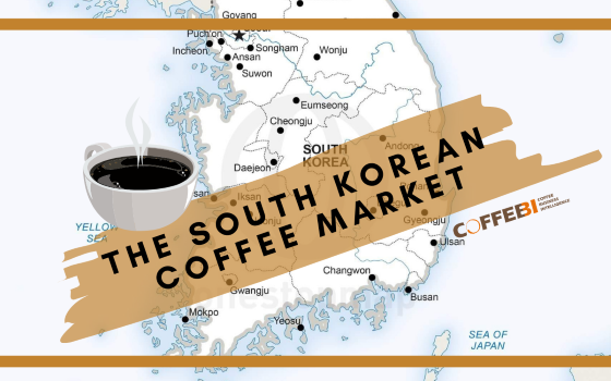 The South Korean coffee market