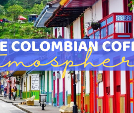 The colombian coffee atmosphere
