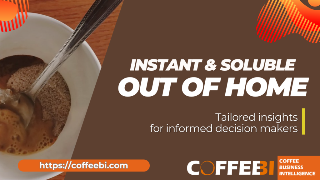 Coffee instant-soluble consumption