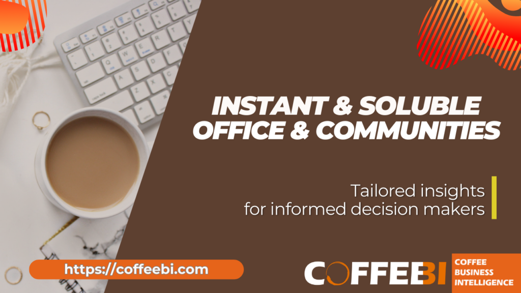 instant soluble coffee office
