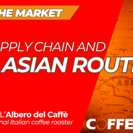 The Supply chain and the coffee Asian routes